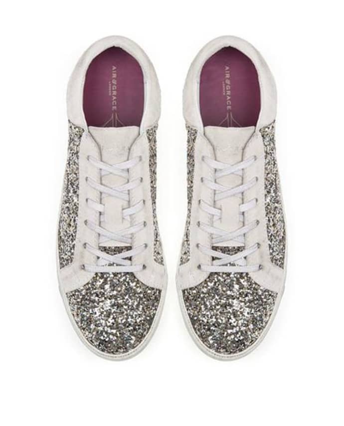 air and grace glitter trainers