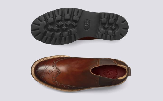 grenson arlo tan