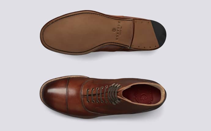 grenson leander tan