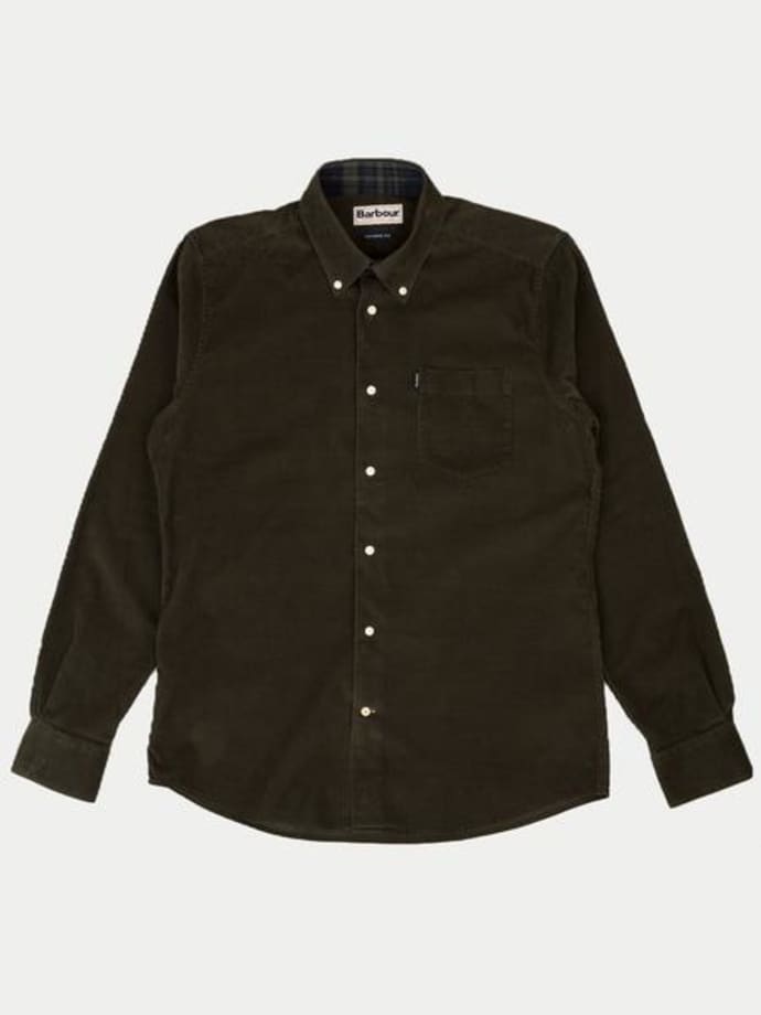 barbour stapleton morris cord tailored shirt