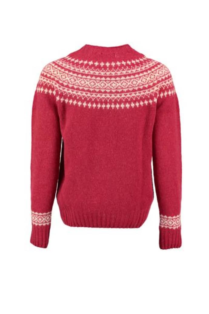 Trouva: Red Lambswool Snow Jumper