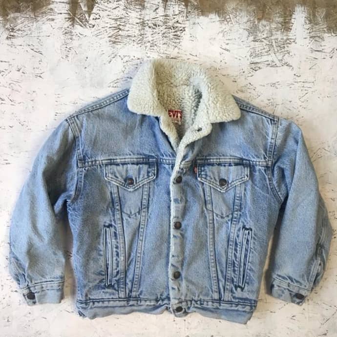 vintage levis sherpa