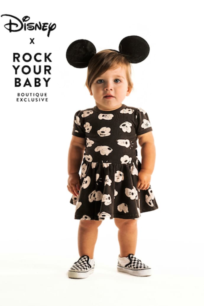 Trouva Robe Bebe Mickey Visage