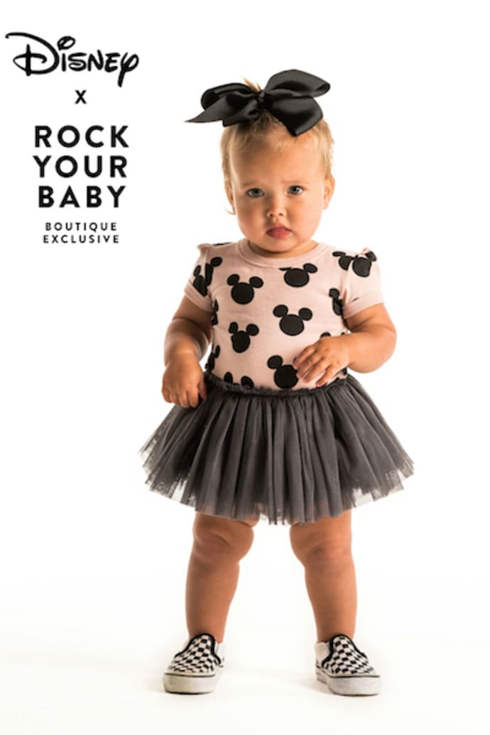 Trouva Robe De Cirque Bebe Mickey Silhouette