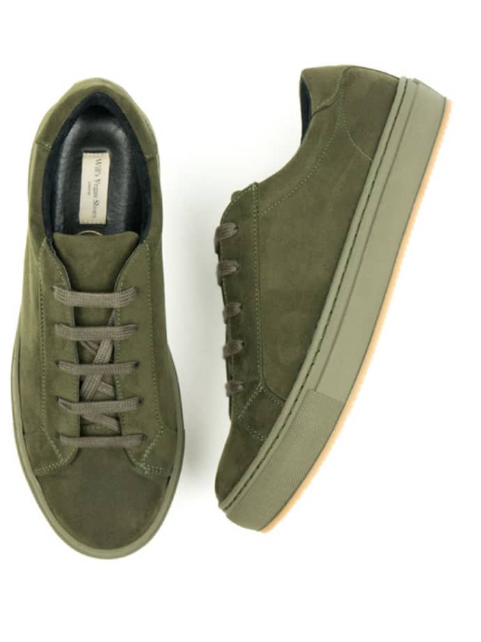 olive green colour shoes