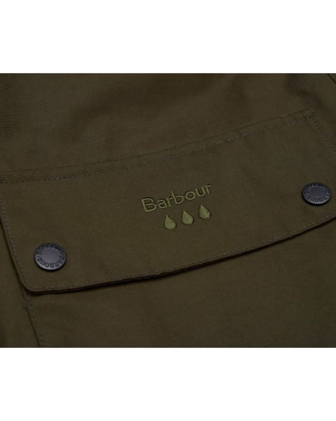 barbour barogram jacket olive