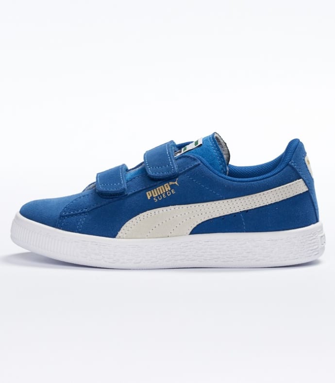 puma blue suede shoes