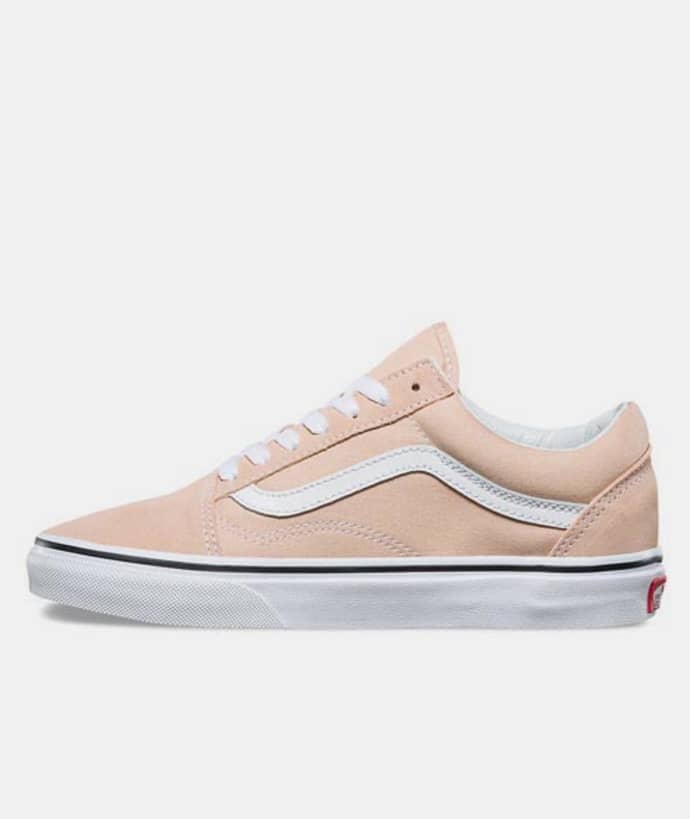 frappe true white vans old skool