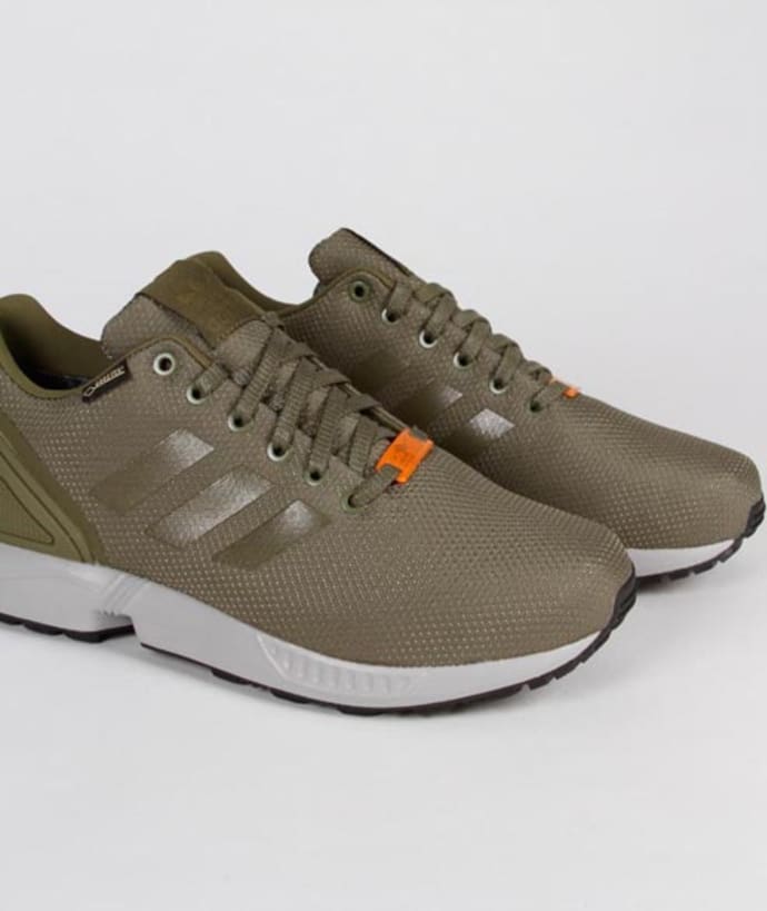 adidas originals zx flux olive green