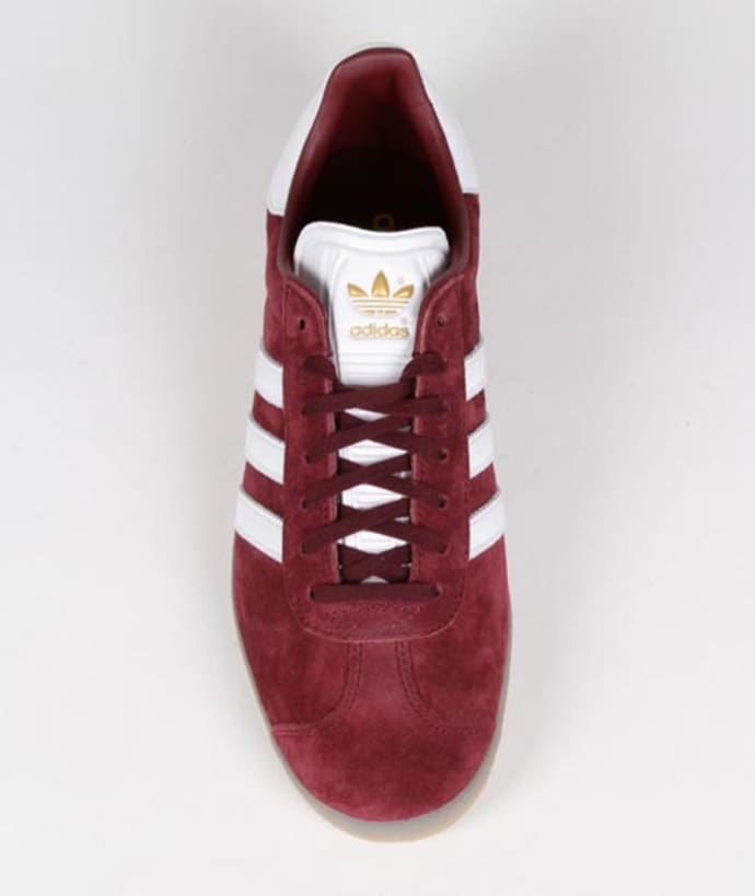 adidas gazelle maroon gum