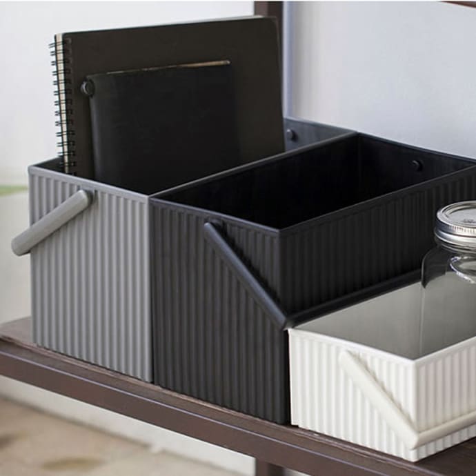 large stacking storage boxes