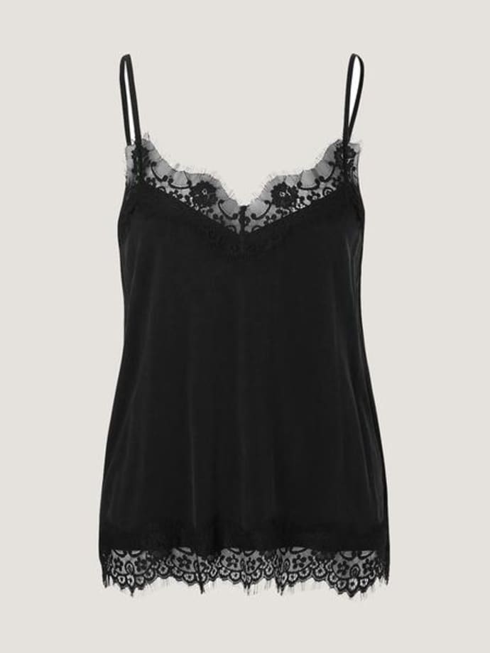 Trouva: Jennifer Slip Top Black