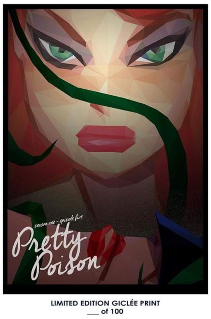 Trouva: Giclee Art Print Poster 18 X 12 Inch Batman Animated Pretty Poison