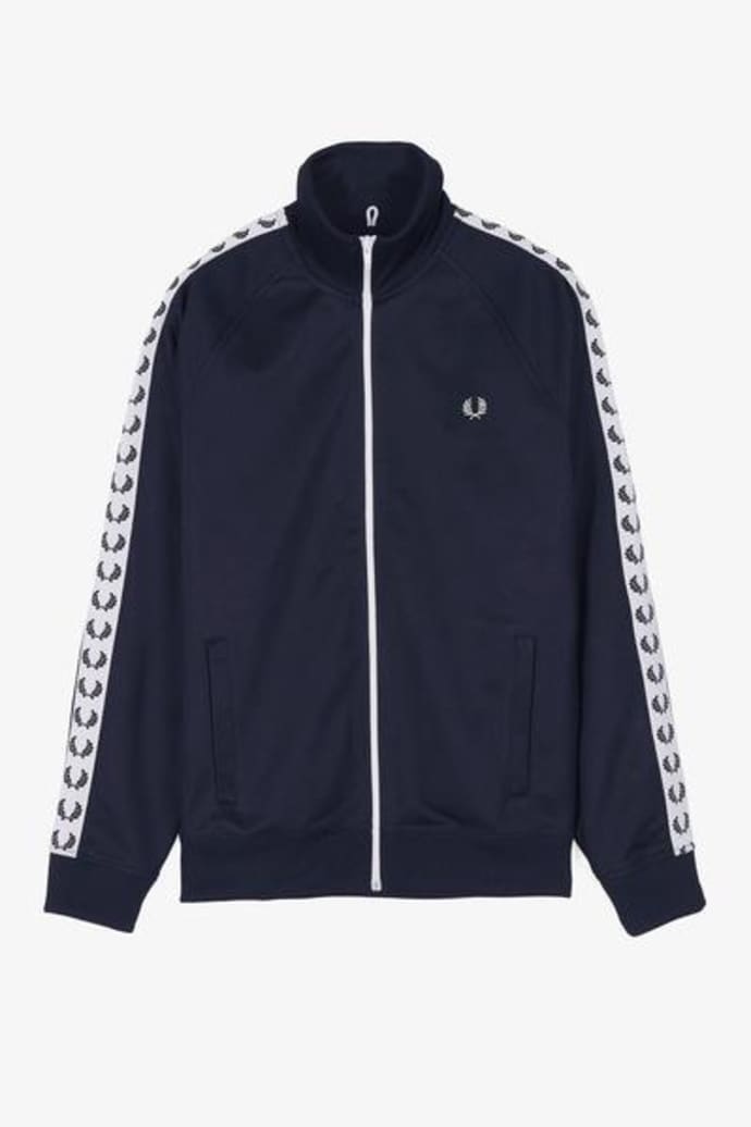 fred perry sports authentic taped track jacket