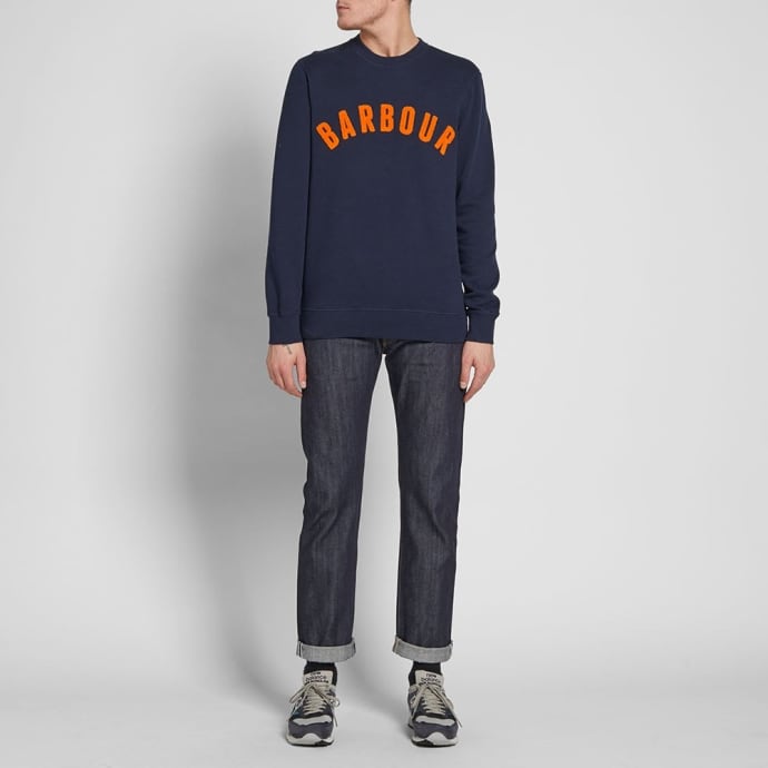 barbour international prep logo sweatshirt