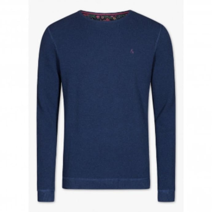 Trouva: Blue Cotton Aaron Sweater