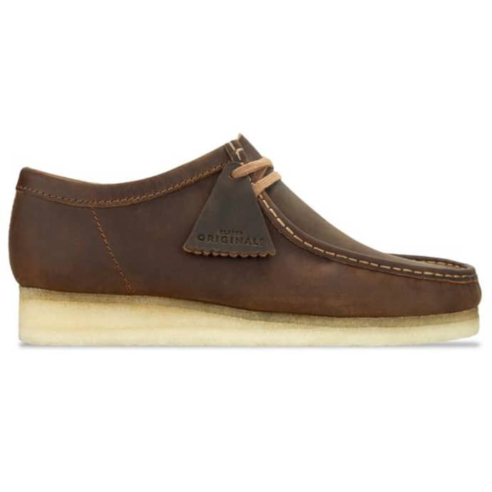 clarks beeswax leather wallabee