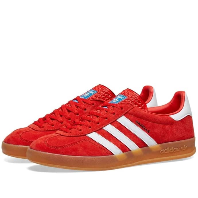 adidas gazelle indoor grey red