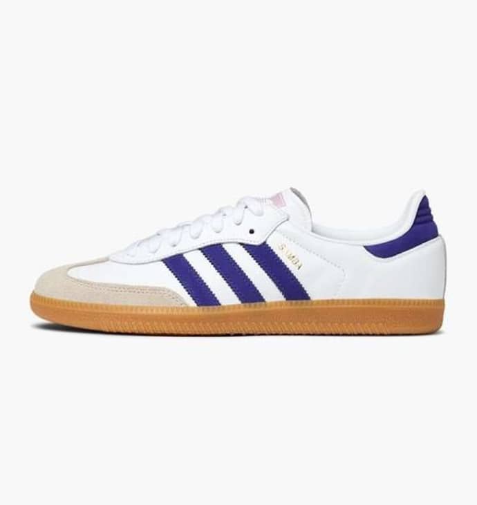 adidas samba violet