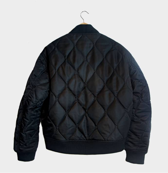 lacoste live wool bomber jacket