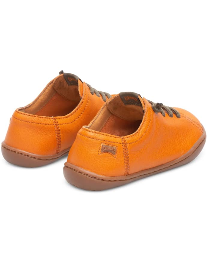 dark orange shoes