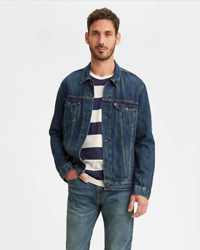 Trouva: Denim Palmer Trucker Jacket