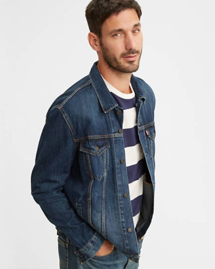 Trouva: Denim Palmer Trucker Jacket