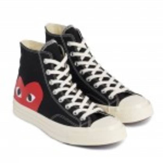 converse with heart shoes