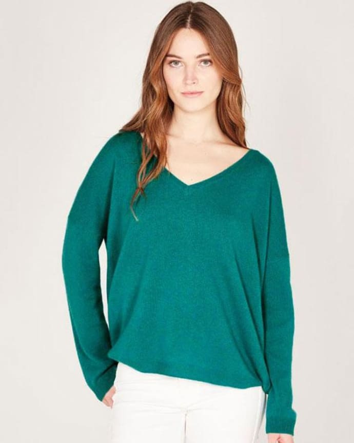 Trouva: Angele V Neck Cashmere