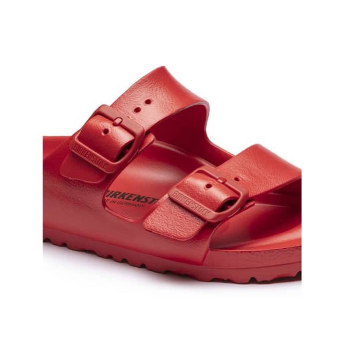 red birkenstock arizona eva