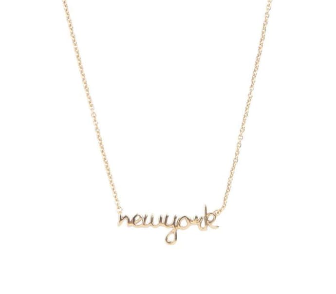 Trouva: New York Gold Plated Necklace