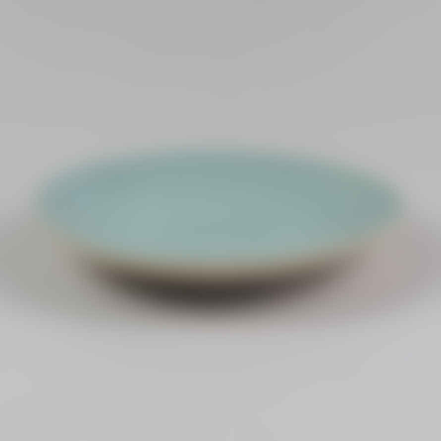 Brickett Davda Turquoise - Handmade Pasta Plate