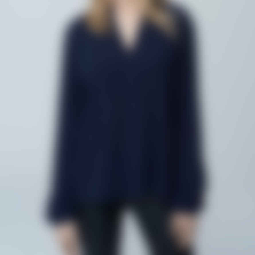 mbyM Minimal Navy Blouse