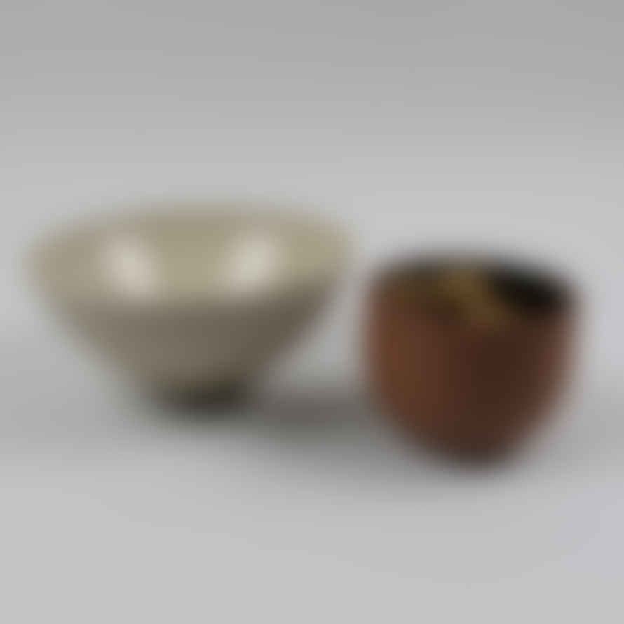 Luke Eastop Taupe Arc Bowl  