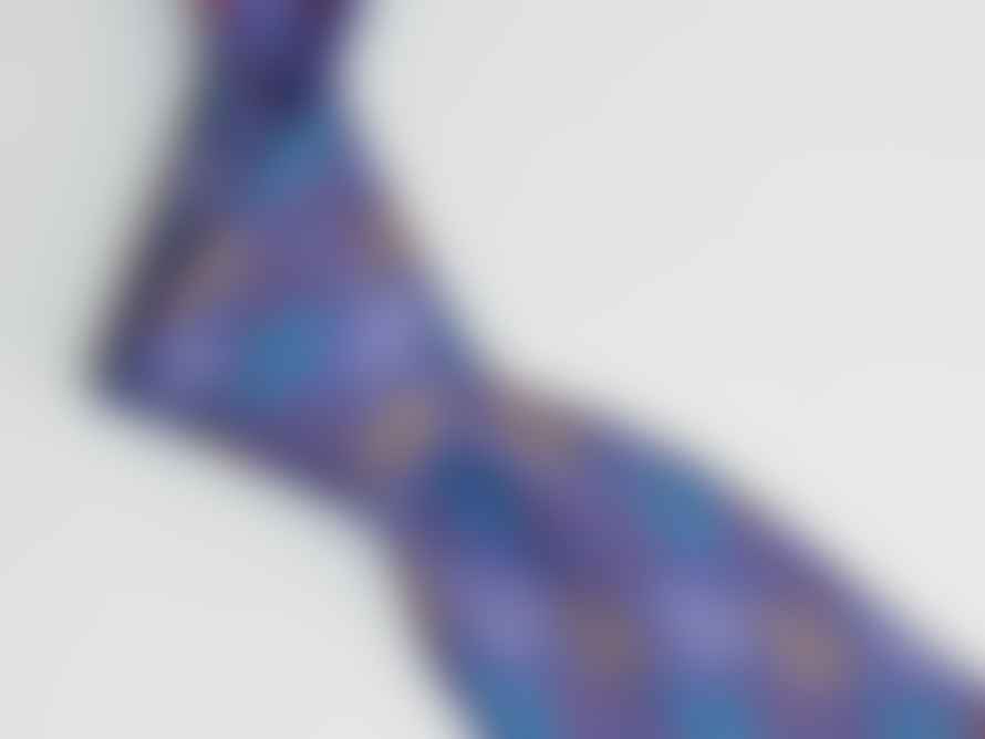40 Colori Drops Printed Linen Tie
