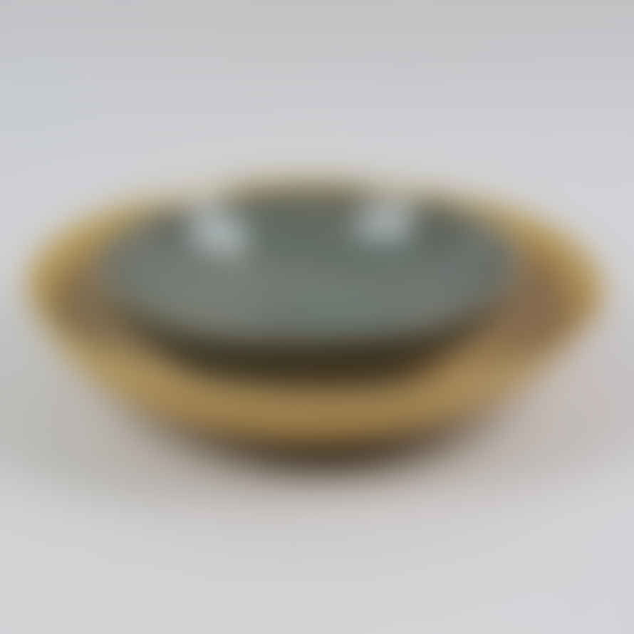 Celadon Hand thrown stoneware small bowl    