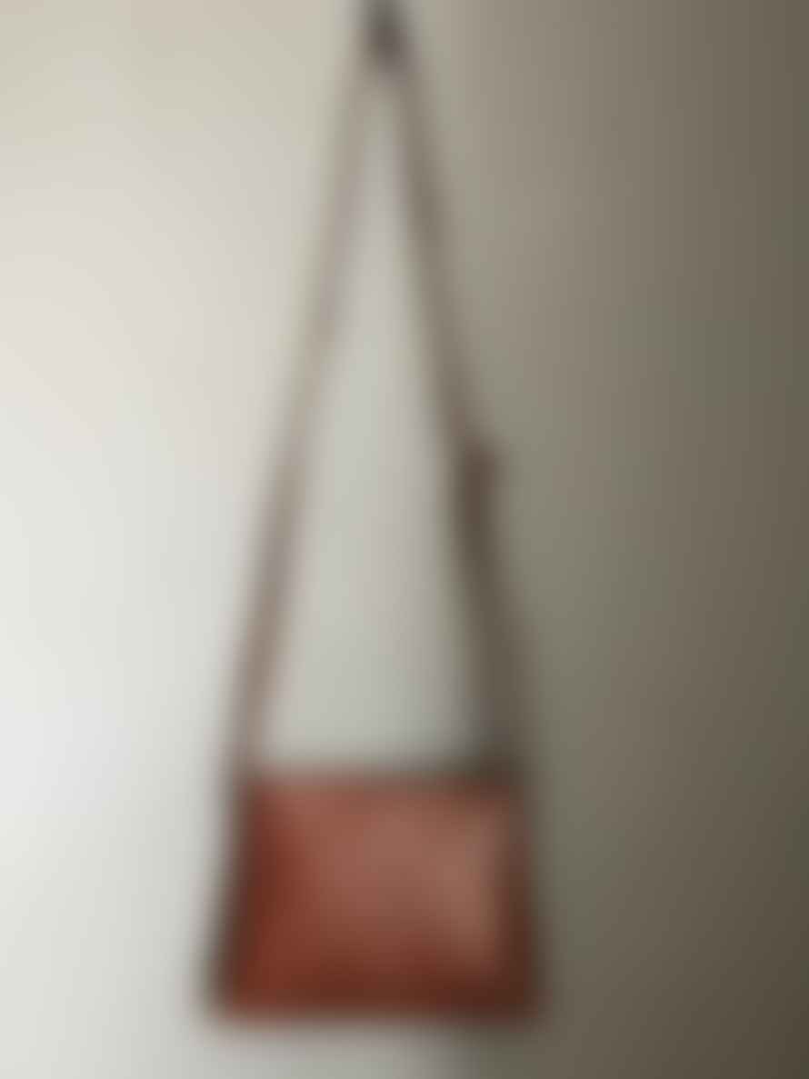 CollardManson Brown Leather Elsie Bag 