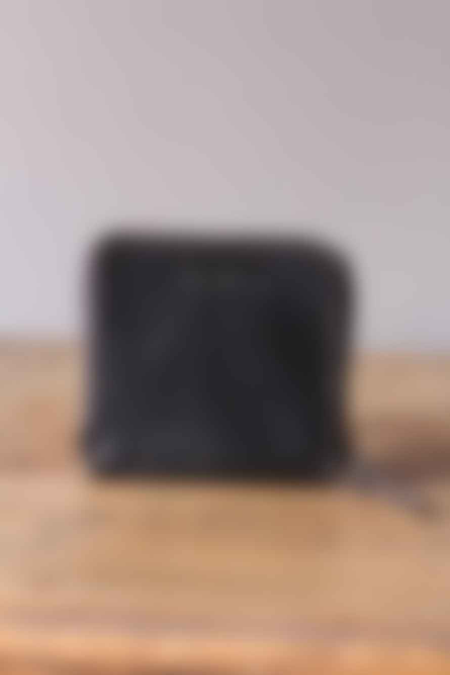 CollardManson Black Square Wallet 