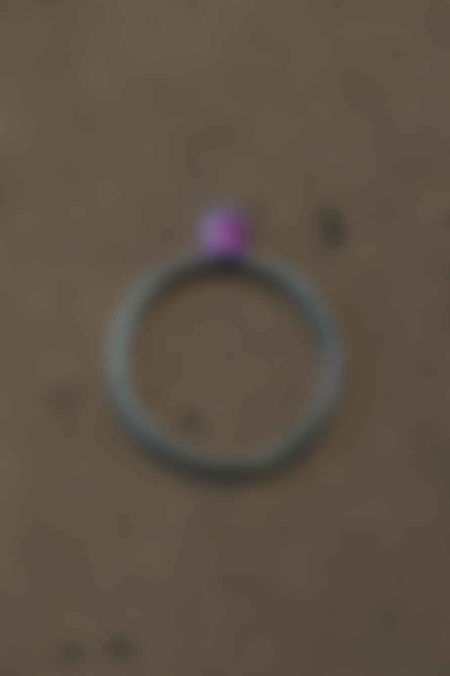 Blackbird Jewellery Shines Through The Darkness 3mm Pink Tourmaline Ring