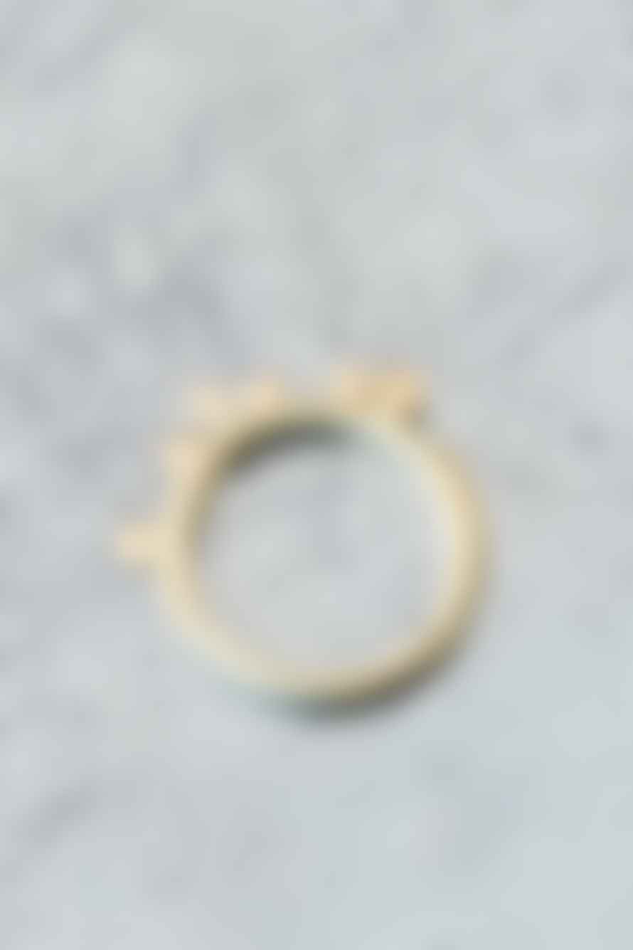 Blackbird Jewellery We Are One Light Set Of 3 18ct Gold Rings