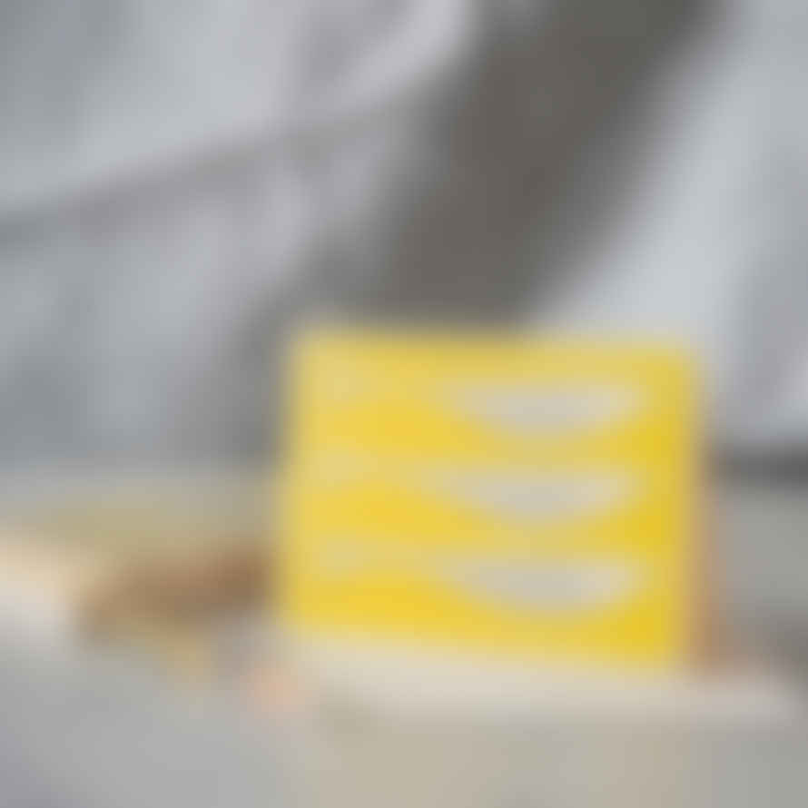 Cambridge Imprint Yellow & Grey Set Of 10 Fish Cards & Envelopes