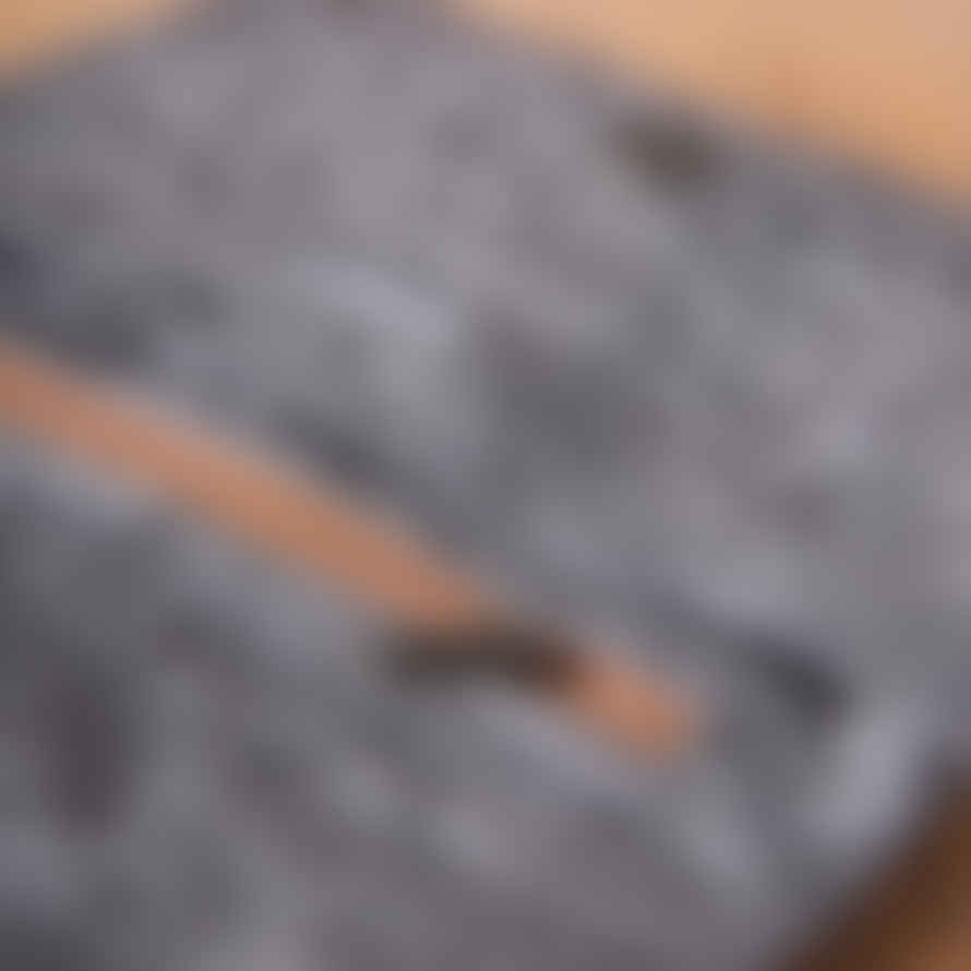 Uashmama Charcoal Grey Clutch Bag