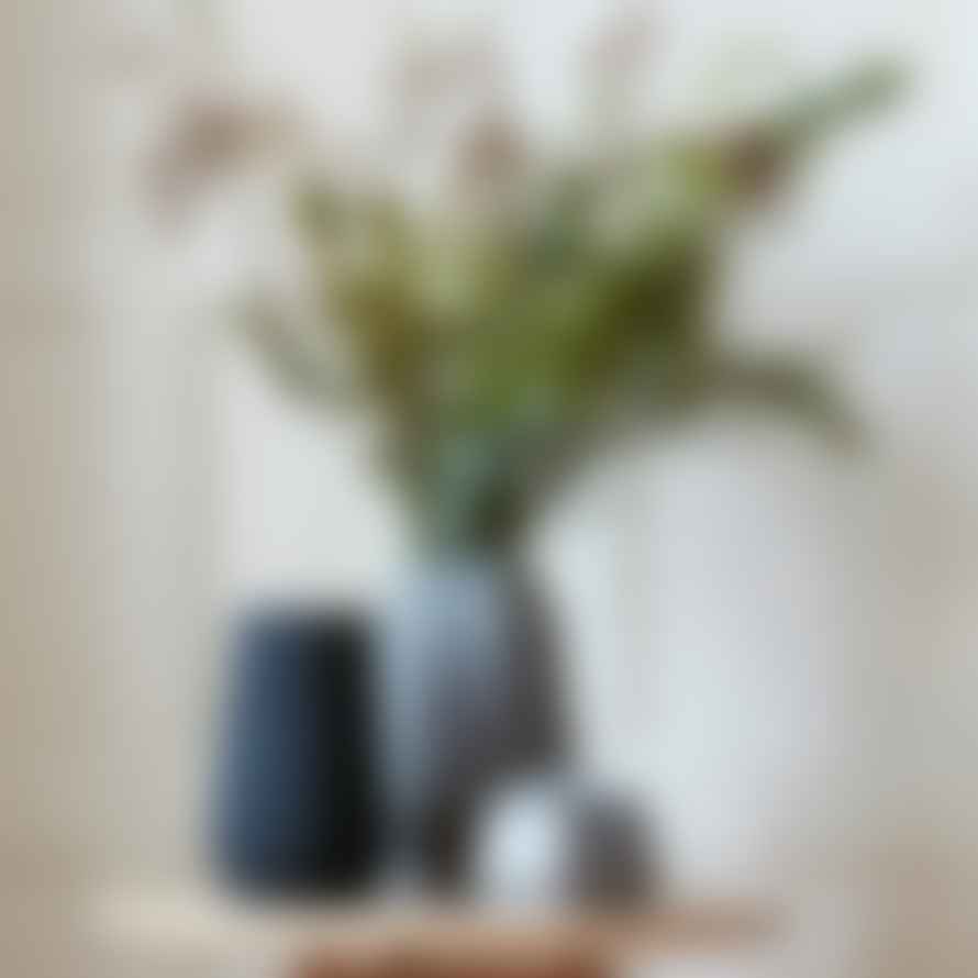 Hubsch Grey Linear Vase