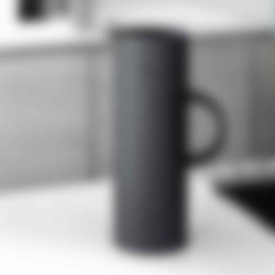 Stelton 1L Soft Black EM77 Vacuum Jug