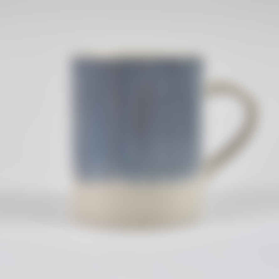 Nkuku Set of 2 Blue Tall Karuma Mugs