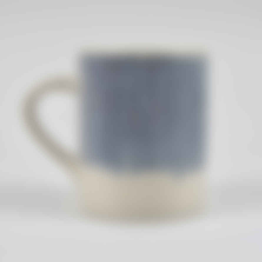 Nkuku Set of 2 Blue Tall Karuma Mugs