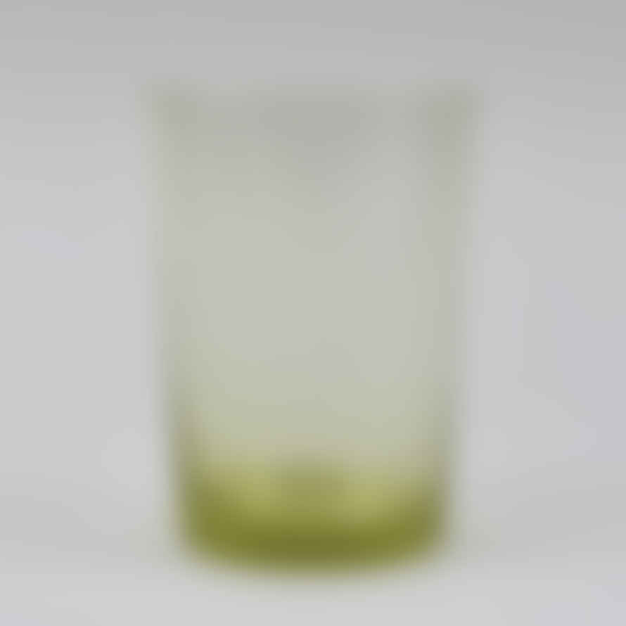 British Colour Standard Boxed Set of 6 Recycled Glass Tumblers - Tuscan Yellow