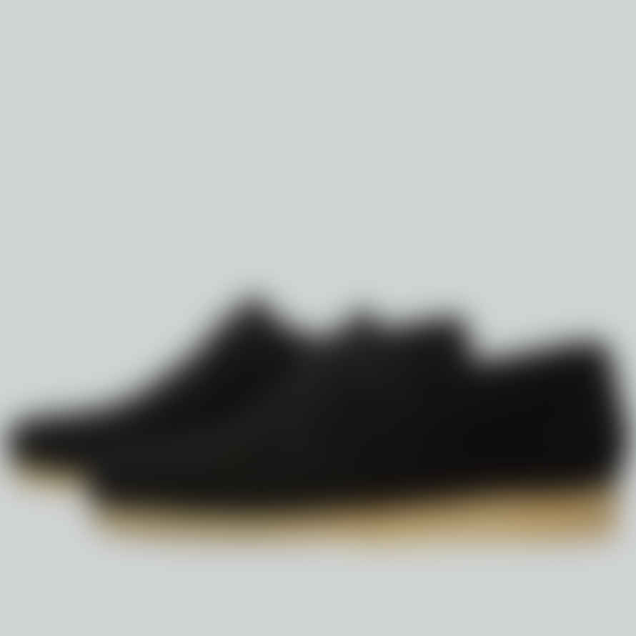 Clarks Originals Black Suede Weaver Trainer