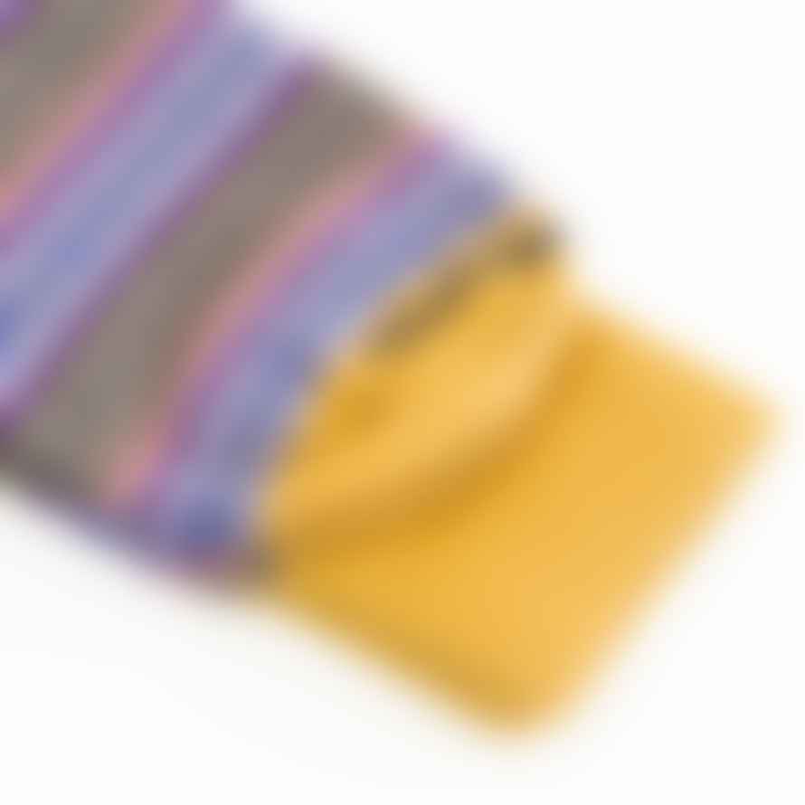 40 Colori Detailed Striped Organic Cotton Sock