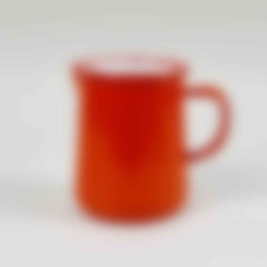 Falcon Enamelware 1 Pint Pillarbox Red Enamel Jug